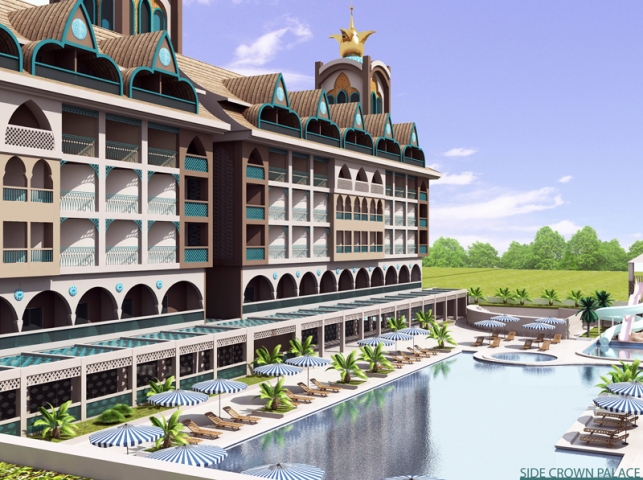 Side crown palace 5 карта
