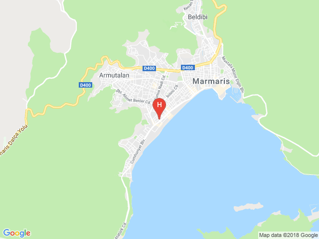 Карта отелей мармарис турция