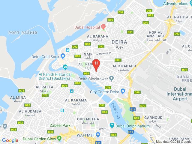 Карта дубай google
